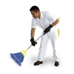 MANGO ALUMINIO JP-347A + TRAPEADOR DE 450GRS AZUL -251