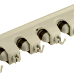 ORGANIZADOR DE ESCOBAS Y TRAPEADORES EB10-16 COLOR CREMA