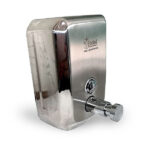 DISPENSADOR JABON ACERO 500 ML. VERTICAL  EB04-02