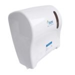 DISPENSADOR PAPEL TOALLA ROLLO AUTO CORTE BLANCO PD-418 - Imagen 4