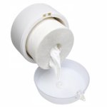 DISPENSADOR HIGIENICO JUMBO CENTER PULL BLANCO EB01-01 - Imagen 4
