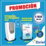 DISPENSADORES AUTOMÁTICO CON SENSOR + JABÓN BAC ESPUMA DE 800ml.
