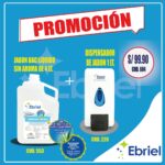 DISPENSADOR DUAL + JABÓN BAC 4 LT