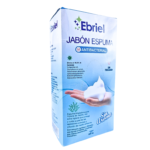 JABÓN ESPUMA ANTIBACTERIAL SIN AROMA 800 ml CON EXTRACTO DE ÁLOE Y GLICERINA