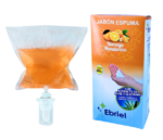 JABÓN ESPUMA NARANJA MANDARINA 800 ml CON EXTRACTO DE ÁLOE Y GLICERINA