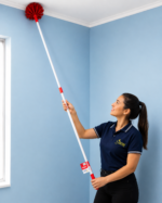 Cepillo Telescópico Microfibra + Mango Extensible  2.00 metros para Techos Altos, - Imagen 2